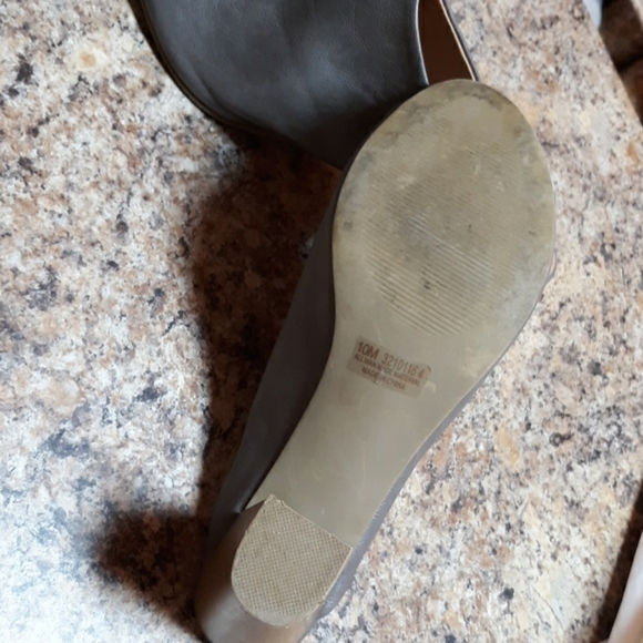 Cato grey open toe heeled 10 - Picture 6 of 6